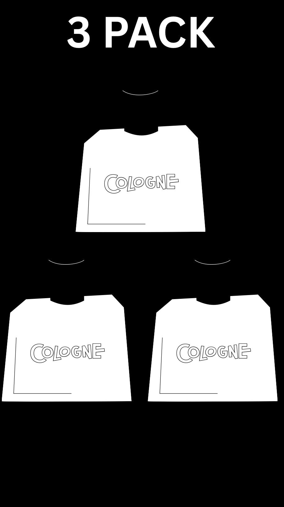 3 PACK COLOGNES WITH RECEIPTS!